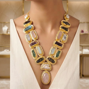 New Arrival Brass Light Yellow Plated Indian Wedding Engagement <b>Bridal</b> <b>Jewelry</b> <b>Set</b> Daily Wear Party Trendy Women's Gift - Product Image 3
