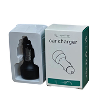 Chargeur de voiture HNT 93W USB 3 ports super rapide Type C, chargeur de voiture PD/QC/PPS 2C1A noir, allume-cigare pour iPhone Samsung