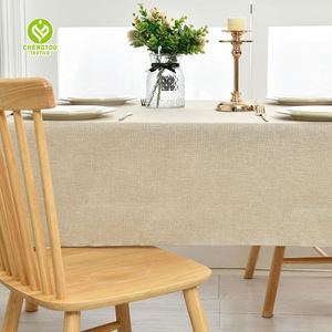 Luxury Handmade Natural Linen <b>Tablecloth</b> and Napkin <b>Pink</b> Stone Wash Custom Wedding Party Christmas Decor Unique Cloth Product - Product Image 3