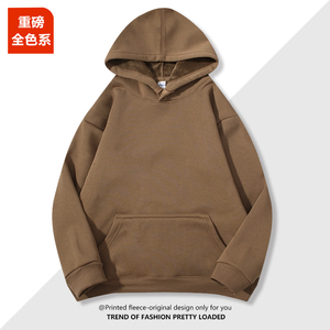 100% cotone 300g felpa con cappuccio tinta unita Design con <span class=keywords><strong>stampa</strong></span> digitale fodera spessa e colletto con cappuccio <span class=keywords><strong>senza</strong></span> cravatte - Product Image 3