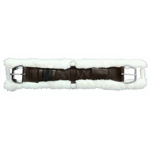 Sangle de saut anatomique en cuir sur une selle de cheval en cuir souple de haute qualité grossiste - Product Image 1
