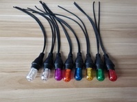 Belles guirlandes lumineuses étanches extérieures IP65 LED blanc chaud E14 ampoules pour la maison et le jardin décoration de feston de noël