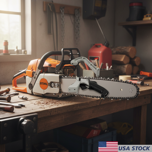 Combo Rubber Grip Rear Handle Support for Stihl 070 & 090 Chainsaws <b>Power</b> <b>Tool</b> Accessories - Product Image 3