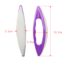 Nouveau lime à parchemin tampon à ongles bloc a Ongle outils de manucure outils de soin des ongles ensemble de cire de polissage outil chaux Double Durable 100/180