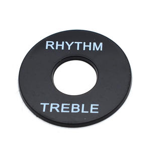 Plaque à bascule pour <span class=keywords><strong>guitare</strong></span> électrique, triple anneau de lavage, style <span class=keywords><strong>rythme</strong></span>, avec mots en or, nouveau - Product Image 4