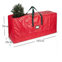Sac de transport robuste pour les fêtes, imperméable et réutilisable, avec poignées renforcées, logo personnalisé