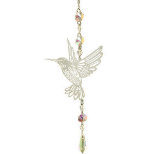 Colector de Sol con Forma de Animal de Colibrí de Acero Inoxidable, Arte <span class=keywords><strong>Deco</strong></span> <span class=keywords><strong>Simple</strong></span> PARA EL Hogar, Dormitorio, Decoración de Pared para Navidad, Estancia de Viento - Product Image 4