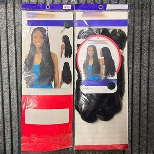 3x צרפתית curl צמה מבצרים צמות צמות מראש נמתח סיבים 3x צרפתי תלתלים 22 במלאי משלוח מהיר - Product Image 2