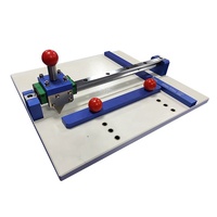 Coupe-échantillons Darsen DS-ECT-C pour test d'effraction des bords des cartons ondulés Mullen, test d'adhérence ECT PAT, trancheuse