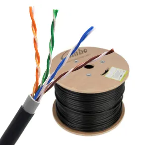 Oem Indoor Outdoor Utp Ftp Sftp Cat 5e 5 6a 6 Cable Cat5e Cat5 Cat6a Cat6 Network Ethernet Lan Cable