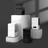 Humidificateur d'air ultrasonique intelligent 2 en 1, purificateur, fabricant, vente en gros, humidificateur pour la maison, la chambre à coucher, réservoir d'eau de 4 L