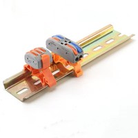 Connecteur de câblage rapide compact PCT-222~225, bornier à enfoncement 2P~5P, connecteurs de câblage rapides à enfoncement pour éclairage LED
