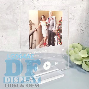 Quà Tặng Lãng Mạn Giá Đỡ Acrylic Tùy Chỉnh Bảng Hiệu Âm Nhạc Acrylic Tự Làm Bảng Hiệu Bài Hát Được Cá Nhân Hóa Bảng Tùy Chỉnh Bài Hát - Product Image 2