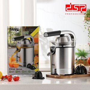 Presse-agrumes électrique Dsp Kj1084 en acier inoxydable, lame unique, fonctionnement facile, presse-agrumes domestique pour aliments pour bébés - Product Image 2