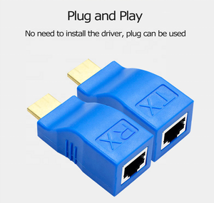 <span class=keywords><strong>HDMI</strong></span> <span class=keywords><strong>Extender</strong></span> 4K RJ45 Cổng LAN Mạng <span class=keywords><strong>HDMI</strong></span> Mở Rộng Lên Đến 30M Trên <span class=keywords><strong>CAT5e</strong></span> / <span class=keywords><strong>6</strong></span> UTP LAN Cáp Ethernet Cho HDTV HDPC - Product Image 2