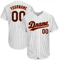 Vente en gros Maillot de baseball personnalisé Maillot de baseball de l'équipe vierge col en v pour hommes Maillot de t-shirts de baseball à boutons complets
