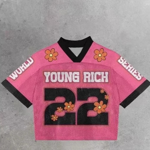 Nueva Camiseta Deportiva Transpirable Personalizada de Fútbol Americano con Estampado Digital 3D de Moda 2026 - Product Image 5
