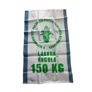 Angola 150 KG Kunststoff großer Sac kleinen 100kg, schwere 30kg 50 kg Reis verpackungs tasche