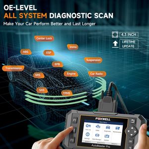 Foxwell nt624 ưu tú tất cả các hệ thống OBD2 xe máy quét 8 thiết lập lại mã đọc ABS/<span class=keywords><strong>SAS</strong></span>/TPS/dầu/epb/BRT chẩn đoán đời công cụ Chẩn đoán - Product Image 3