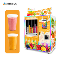 Meilleures ventes, nouvelle arrivée, machine distributrice de smoothies frais automatique, multi-paiements, haute performance, conviviale pour les utilisateurs, usage commercial