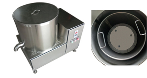 เครื่องล้างคราบน้ำมันผักอัตโนมัติรุ่นใหม่ Runxiang สำหรับเฟรนช์ฟรายส์ 380V รับประกัน 1 ปี - Product Image 3