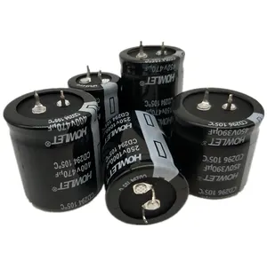 Condensador electrolitico de aluminio OEM, 1000uf/2200uf/3300uf/6800uf/10000uf/100 uf/120V/250V/330V/450V