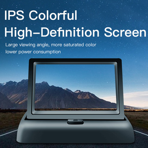 XYD Màn Hình <span class=keywords><strong>LCD</strong></span> 5 Inch HD 12V Chất Lượng Cao Màn Hình Ô Tô Dự Phòng Lùi Chiếu Hậu Cho Xe Tải Xe Buýt Xe Nâng Xe Taxi - Product Image 3