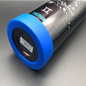 ปลอกแก้วซิลิโคนกันลื่น ทนความร้อน ใช้ซ้ำได้ สำหรับแก้วน้ำ - Product Image 5