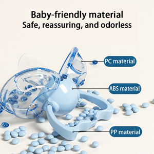 <span class=keywords><strong>Chupetes</strong></span> para Bebés al por Mayor para Exportación, 0-12 Meses, con Diseño Impreso, Silicona Líquida de Grado Alimenticio, Servicio Personalizado OEM/ODM, MOQ Bajo - Product Image 2