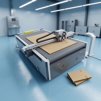 Máquina de Corte Oscilante CNC con Mesa de Vacío Zonificada, Corte Automático de Alta Precisión para Papel/Película/Lámina Publicitaria