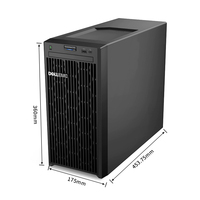 Dells PowerEdge T150 Tour Serveur (Xeon E-2314 8g 1t DVD) Ordinateur PC Serveur Tour Cas Dells EMC