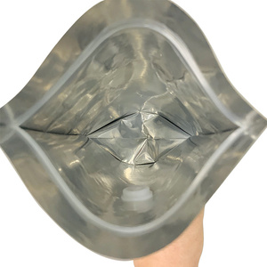 Ready Stock Food Grade Flat Bottom Aluminum Foil Ziplock Coffee <b>Bags</b> Coffee Beans <b>Packaging</b> <b>Bag</b> With Valve - Product Image 3