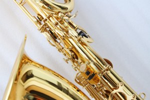 Sassofono Baritono Eb FBS-100L in Ottone Laccato Oro, da Low A a High F #   Strumento a fiato professionale - Product Image 5