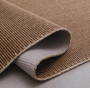 Tappetino in juta naturale con supporto in gomma Non antiscivolo tappeto in canapa Design-Q tappeto doppio lato <span class=keywords><strong>per</strong></span> soggiorno - Product Image 4