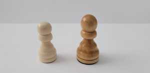 Pions en bois, pièces de jeu en bois naturel pour jeux de société, artisanat DIY et utilisation en classe - Product Image 3