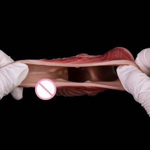 Anneau pénien en silicone FAAK avec gland et veines réalistes, manchon d'extension pour pénis, retardateur d'éjaculation, vente en gros OEM ODM, jouets sexuels pour hommes - Product Image 6