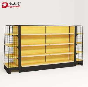 Étagères de supermarché robustes, multifonctionnelles, à double face, vente directe d'usine, prix bas pour les épiceries - Product Image 3