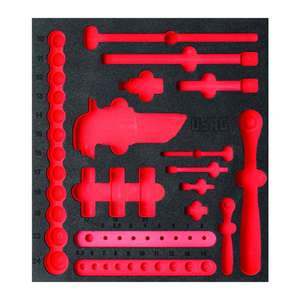 USAG - U05191065Q Módulo termoformado para módulo 519 M 235X (vacío)-EAN 8001150049569 TALLERES RODANTES BANDEJAS VACÍAS - Product Image 1