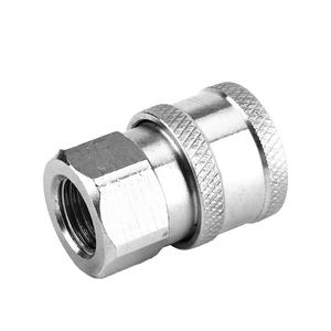 Idropulitrice connettore rapido in acciaio inossidabile 1/4 "adattatore per accoppiatore rapido sconto - Product Image 3