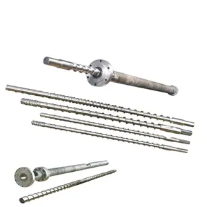 Screw and barrel for Screw extrusion blow molding machine