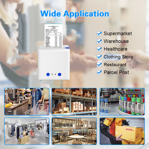 Máy tính để bàn 2 inch Máy in hóa đơn Nhãn mini 58mm máy Thanh toán nhiệt không mực với giao diện Bluetooth để in ảnh <span class=keywords><strong>POS</strong></span> - Product Image 6