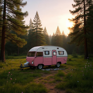 Camiseta Happy Glamper Caravan Camping para mujeres y hombres que disfrutan del glamping al aire libre - Product Image 3