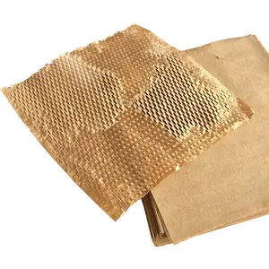 2023 Neues Design Biologisch abbaubare Schutz verpackung Kissen verpackung Kraft Waben papiersp ender