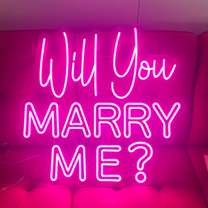 Letrero LED de Neón Personalizado '¿Te Casas Conmigo?' Más Vendido, Material ABS para Decoración de Autos, Edificios, Bares y Hospitales - Venta al Por Mayor - Product Image 6
