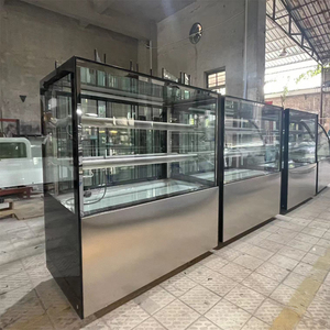 Nhà máy giá rẻ Giá cửa kính hiển thị tủ bánh - Product Image 2
