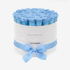 Regalos de Babyshower, decoración de fiesta, larga duración, estabilizado, eterno, para siempre, encantado, inmortal, Rosa en caja, flor preservada - Product Image 2