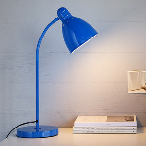 Bắc Âu hiện đại đơn giản E26 Đèn bàn có thể điều chỉnh góc kim loại Dome cho văn phòng làm việc nghiên cứu đọc sách phòng khách cạnh giường ngủ thư viện sử dụng - Product Image 1