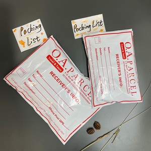 28*38 + 4cm Bưu Chính satchels tờ rơi nhựa chuyển phát nhanh vận chuyển phong bì Poly bưu phẩm gửi thư túi với địa chỉ Pocket - Product Image 1