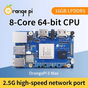 <span class=keywords><strong>Orange</strong></span> <span class=keywords><strong>Pi</strong></span> 5 MAX 8GB/16GB Ram Lpddr5 Rockchip Rk3588 บอร์ดพัฒนา พร้อม M.2 Pcie 2.5g Lan Wifi+bt คอมพิวเตอร์เดี่ยว รุ่นขายดี GGDX - Product Image 2