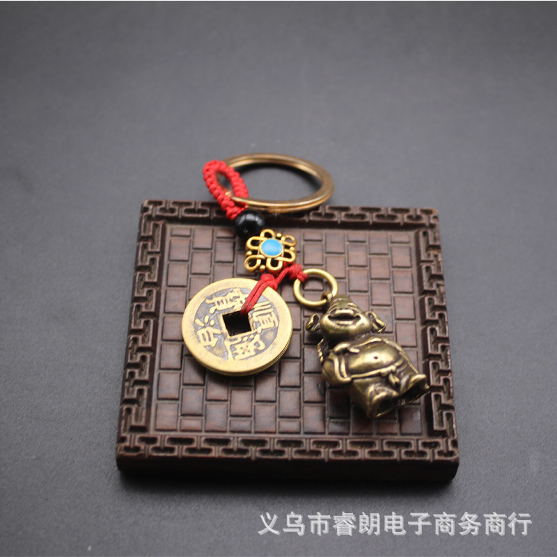 Pigsy (Five Emperors Coins Hanging Buckle)